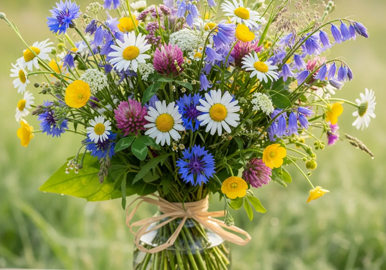 Sommarängsbuketten - Vildblommor